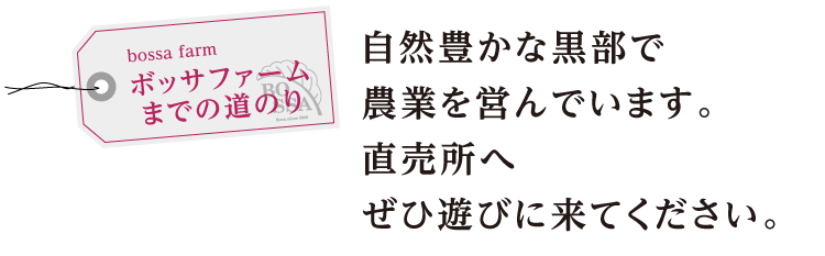 自然豊かな黒部で農業を営んでおります。直売所へぜひ遊びに来てください。